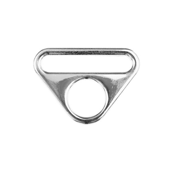 O-Ring mit Steg, 2er-Set, 30 mm, silberfarbig